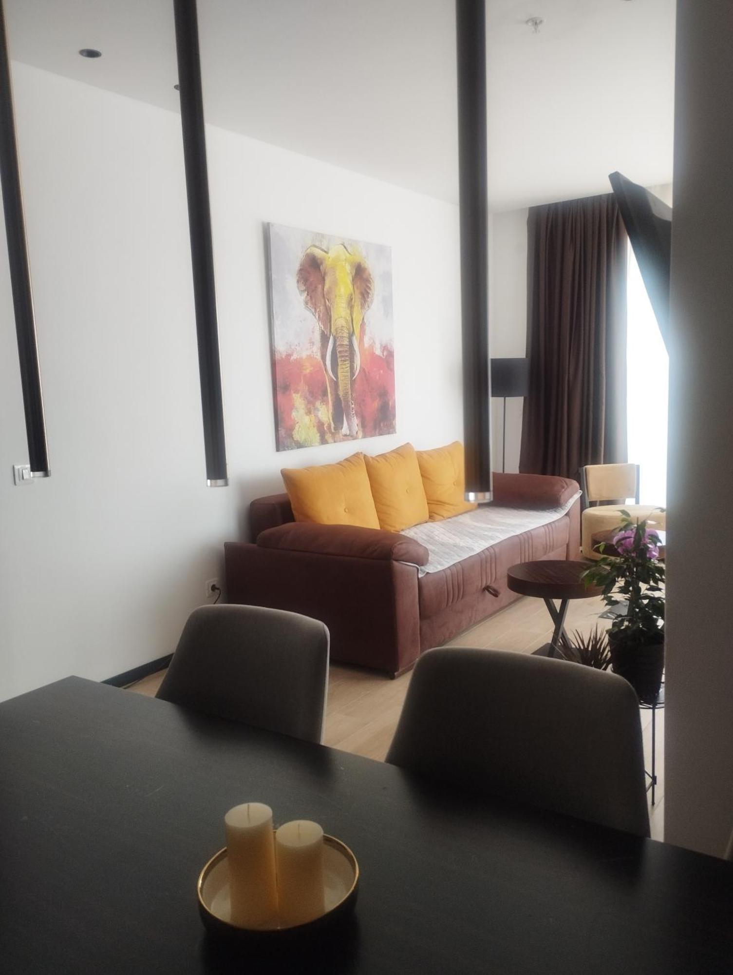 Beachfront Luxury Apartment 부드바 객실 사진